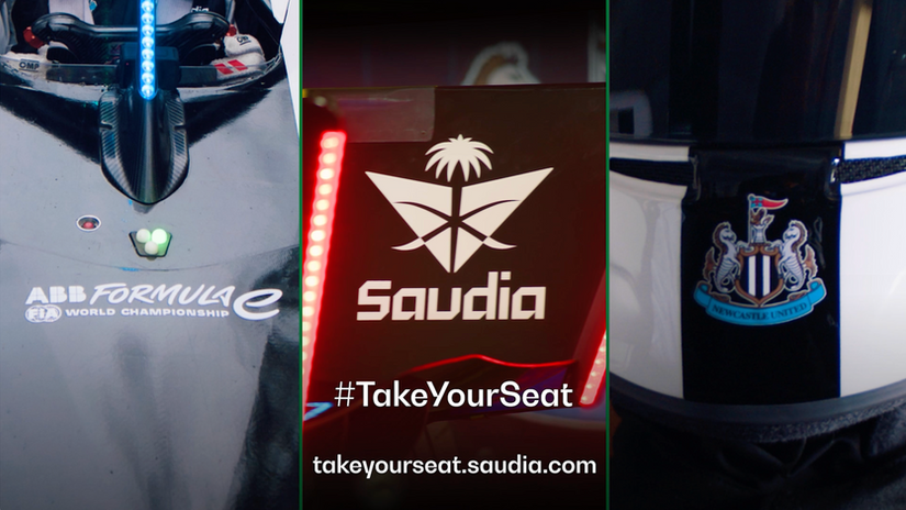 Formula E x Saudia x NUFC: #TakeYourSeat